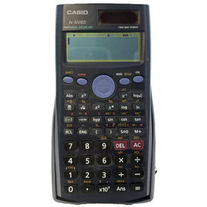 Casio fx-300ES Scientific Calculator Natural Display Solar Two-Way Power Tested